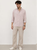Men Stripes arrow fit Shrit